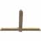 Ekena Millwork Eugene Rough Sawn Timber Gable Bracket, Douglas Fir, 48"W x 32"H x 2"D x 4"F, 16/12 Pitch GBW048X32X0204EUG00RDF - alternate 2
